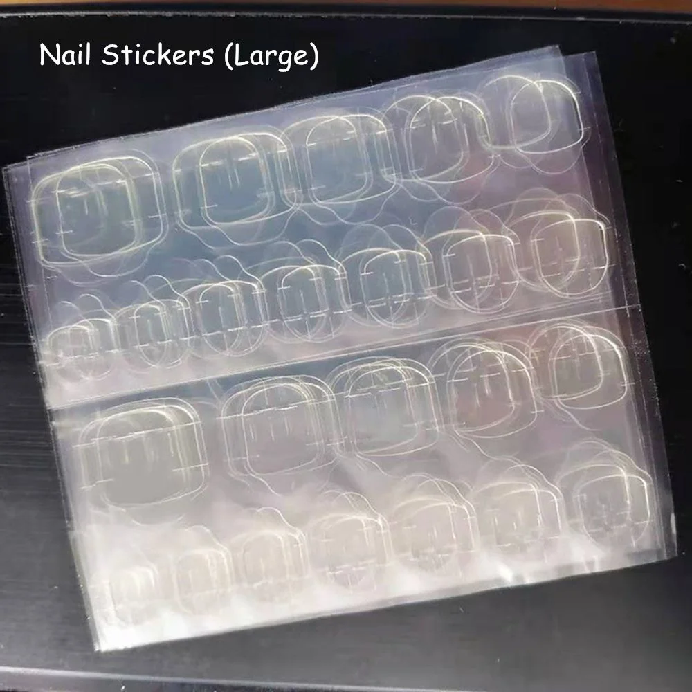 Fake Nails Press Coffin False with Glue Set Packaging Full Artificial Short Kiss Detachable Stick Designs Art Tipsy Cover Box-Nail Inspo