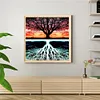uk.everydayedeals (Limited Stock)Paint By Number - Oil Painting -  Tree (40*40Cm)