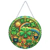 Diamond Painting St Patrick Lucky Clover Pendant for Home Wall Decor