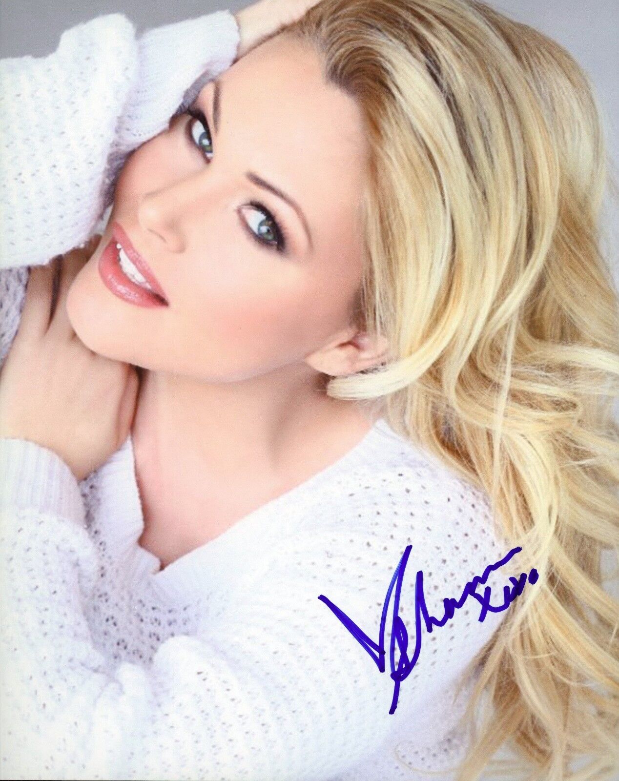 SHANNA MOAKLER Authentic Hand-Signed Miss New York USA