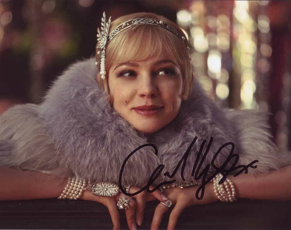 Carey Mulligan AUTHENTIC in-person Autographed Photo Poster painting SHA #47209