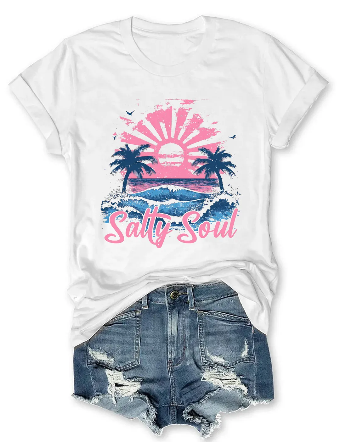 Summer Salty Soul T-shirt