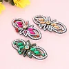 3pcs Girls DIY Diamond Hair Clip Butterfly Hollow Hairpin Elegant Barrettes Kit