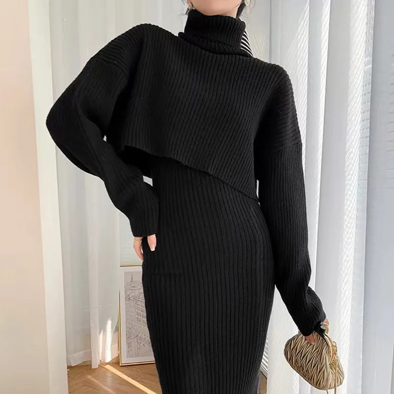 Churchf Churchf 2023 Socialite Royal Sister Fashion Senior Knit Top Skirt Two Sets Of Small Fragrant Wind Professional Suit Female