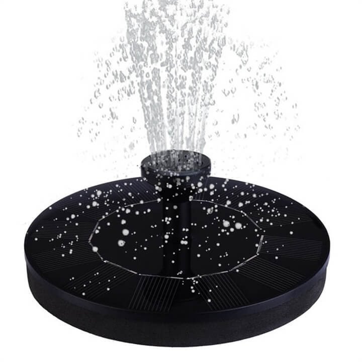 Floating Solar Powered Water Fountain for Bird Bath Fountain Pump Kit
