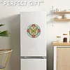 Acrylic DIY Dual-Layer 360 Rotating Diamond Art Fridge Magnet Butterfly Mandalas Diamond Painting Magnets DIY Art Fridge Magnet Refrigerator Sticker Crystal Art Craft for Adults Beginners Home Decors