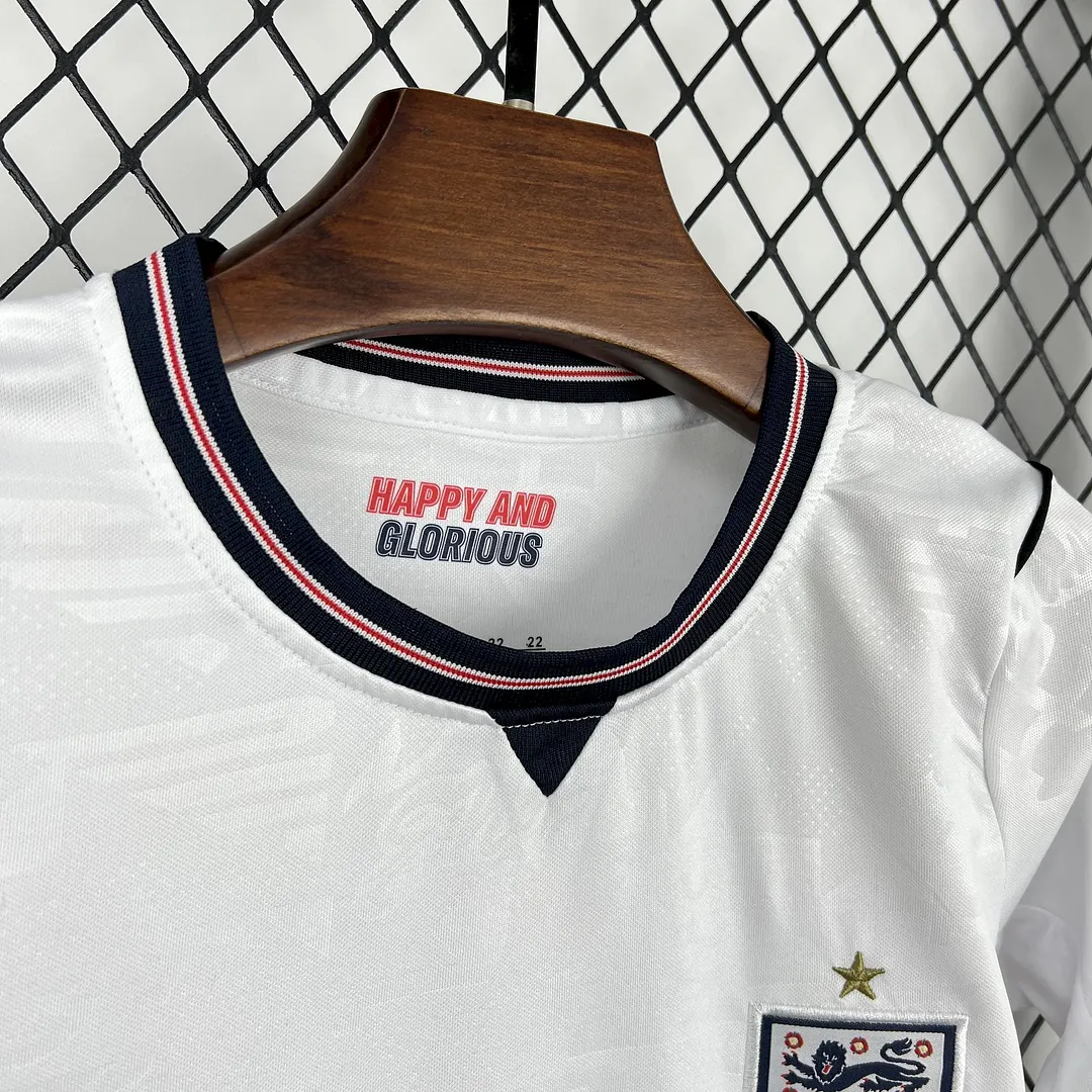 2026 England Home Kids Kit Football jersey Thai Quality