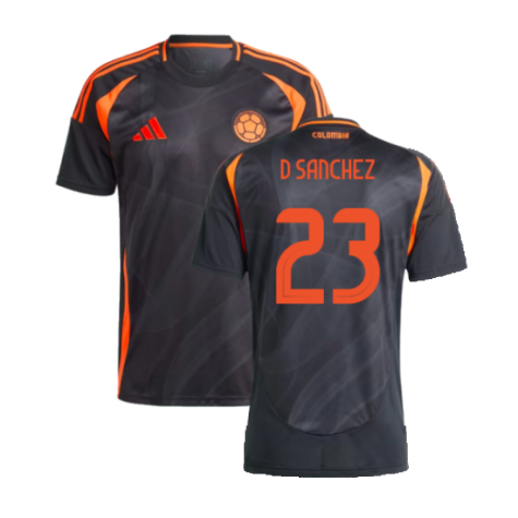 Kolumbien Davinson Sánchez 23 Away Trikot 2024-2025