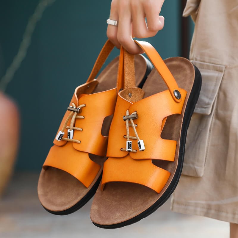 Men's Dualpurpose Sandals Open Toe SlipOn Sandals