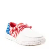 Women's Shoes Wendy Sox Americana Slip On Casual Shoe - Star Spangled