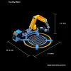 Red Alert Repair Bay Robotic Arm Wireless Charger