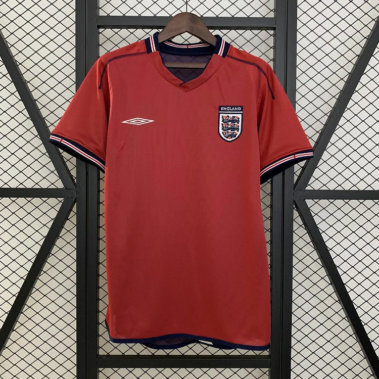 2002 England Away Retro Jersey