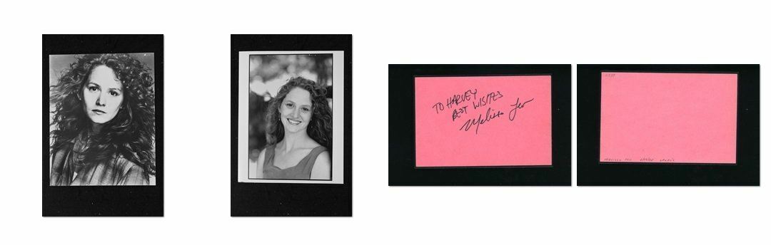 Melissa Leo - Signed Autograph and Headshot Photo Poster painting set - Homicide