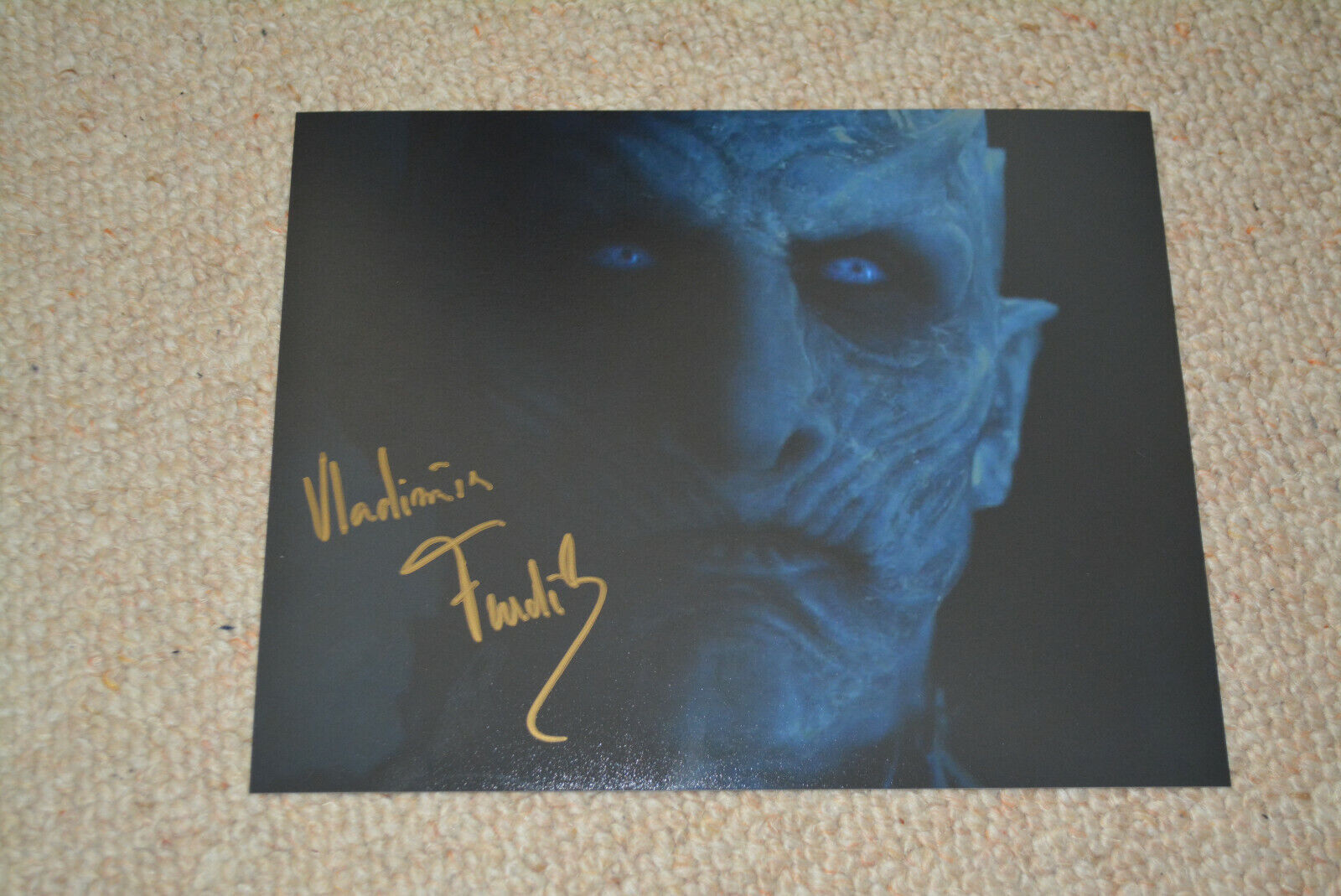 VLADIMIR FURDIK signed autograph In Person 8x10 20x25 cm GAME OF THRONES