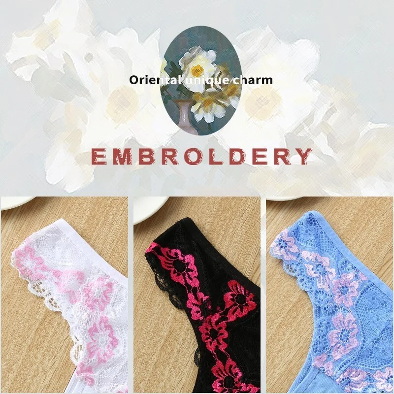 Billionm Sexy Panties Cotton Women G-String Solid Color Printing Female UnderpantsThong Underwear Pantys Low-Waist Lingerie Briefs