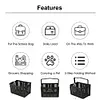 Foldable Bicycle Basket Detachable Handlebar Basket Handlebar Front Storage Rack