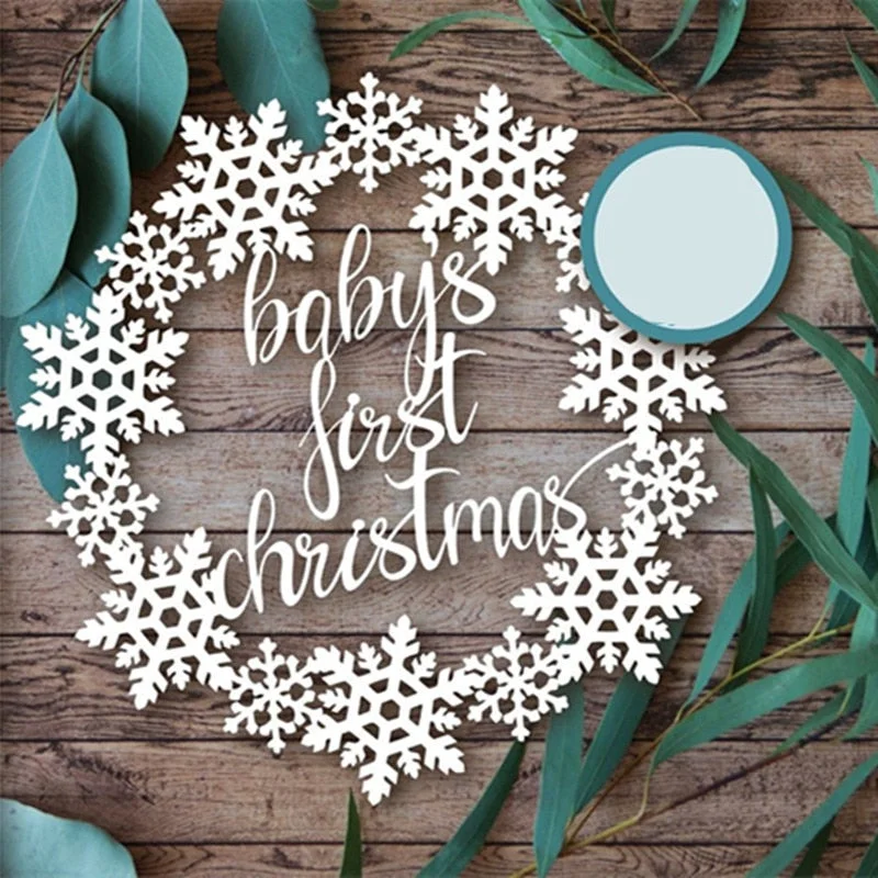 Merry Christmas Ball Cutting Dies Scrapbooking Metal Embossing DIY Stencil Album Paper Cards Decorative Crafts