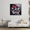 Crystal Ball Rose-11CT Stamped Cross Stitch 40*40cm/15.75*15.75in