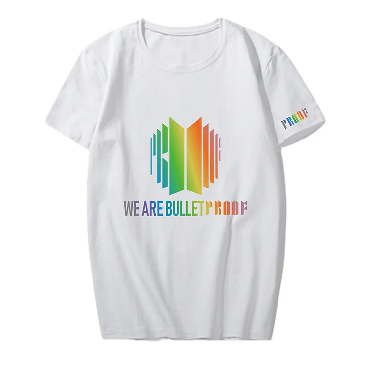 BTS Proof Colorful Logo T-shirt