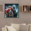 Diamond Painting -5D Full Round Drill Ariel and Voldemort(40x40cm)