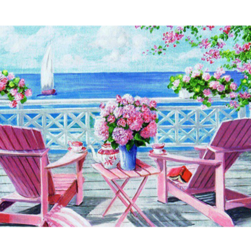 Cabin-Paint by Numbers-50x40cm