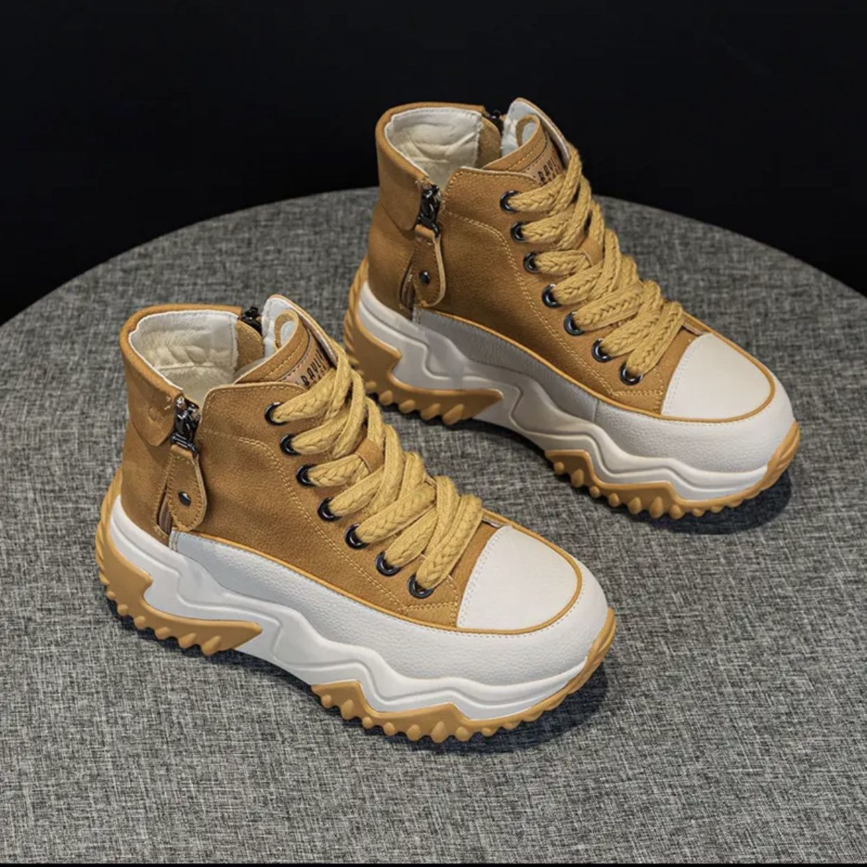 Querysynth shoes for women shoes Hot selling discounted women's shoes 2025 latest product high rise thick soled wear-resistant casual sports shoes for teenagers
