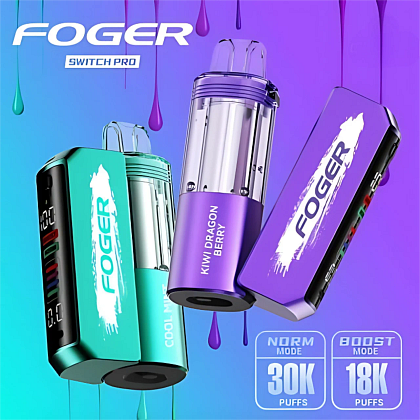 Foger Vape USA Online Store | Buy Foger Bit 35K,Switch Pro 30K Puffs  Kit,Pods