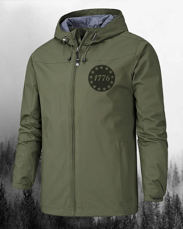 Men's hooded outdoor jacket 012