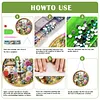 (US Local)Acrylic Fountain Flowers DIY Hanging Diamond Art Kits Wall Door Decor