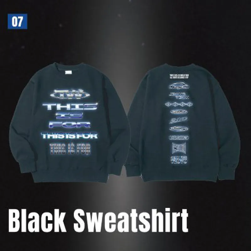 2026 Twice This Is For World Tour White Crewneck