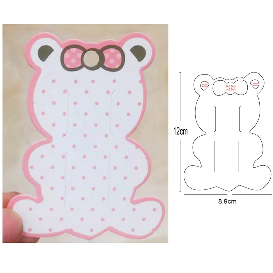 Fox Bear Owl Craft Dies Metal Cutting Dies Cut Die Mold Cat Catching Butterfly Scrapbooking Dies Paper Knife Mould Blade Punch