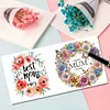 uk.everydayedeals 6Pcs DIY Diamond Painting Greeting Card - Mothers Day Wreath