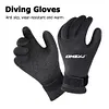 5mm Five Finger Dive Gloves Anti Slip Water Gloves for Diving Snorkeling Surfing