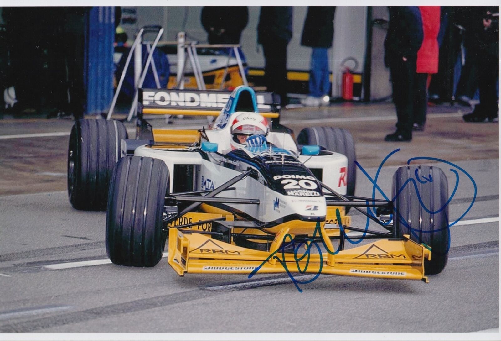 Tom Kristensen Hand Signed Formula 1 12x8 Photo Poster painting F1.