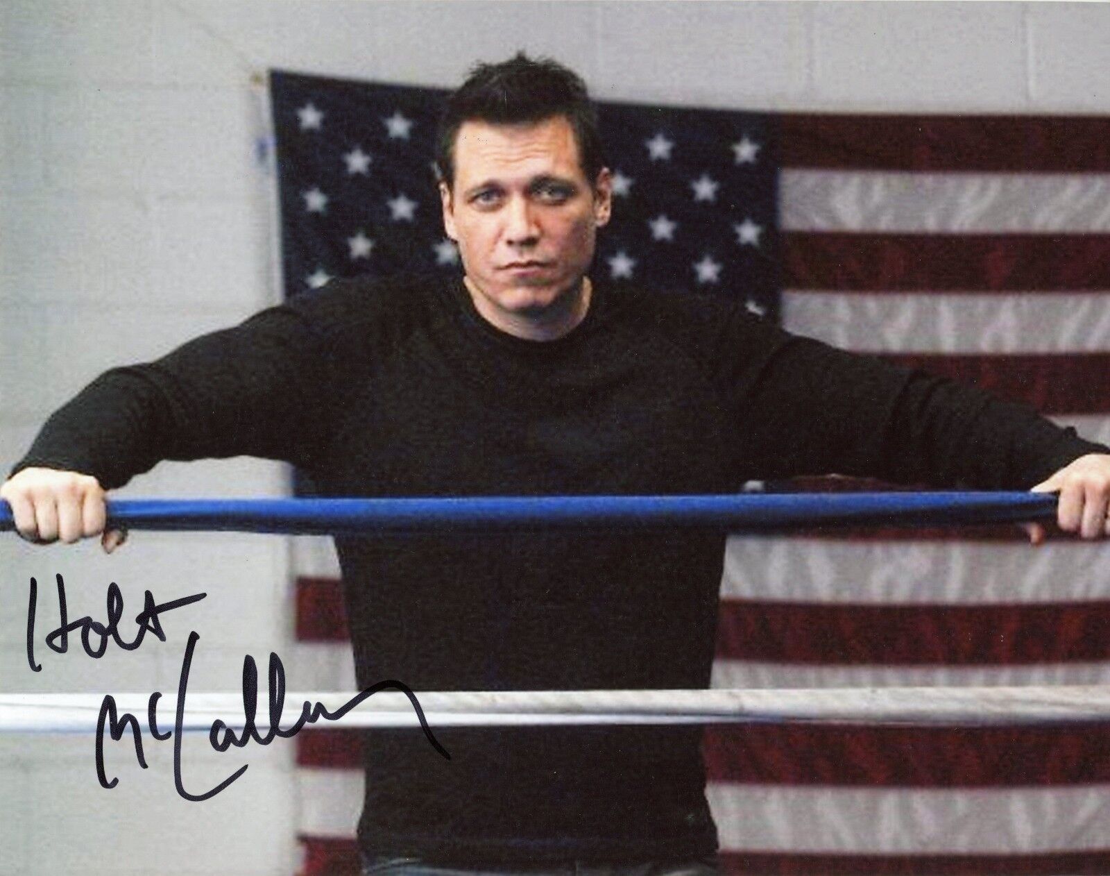 ~~ HOLT McCALLANY Authentic Hand-Signed MINDHUNTER