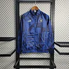 2023/2024 Manchester City Windbreaker Navy Blue Football Shirt 1:1 Thai Quality