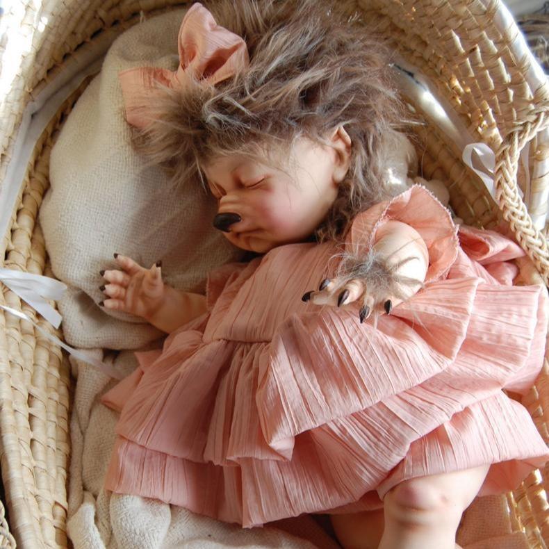 realistic werewolf baby doll