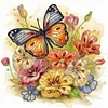(Multi-Style)Simple Animal Flower-Partial Special Shaped Diamond Painting 40*40CM