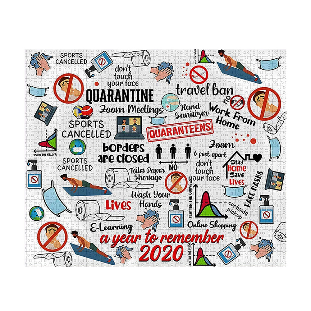 

Summary 2020 - 1000 Pieces Jigsaw Puzzle, 501 Original