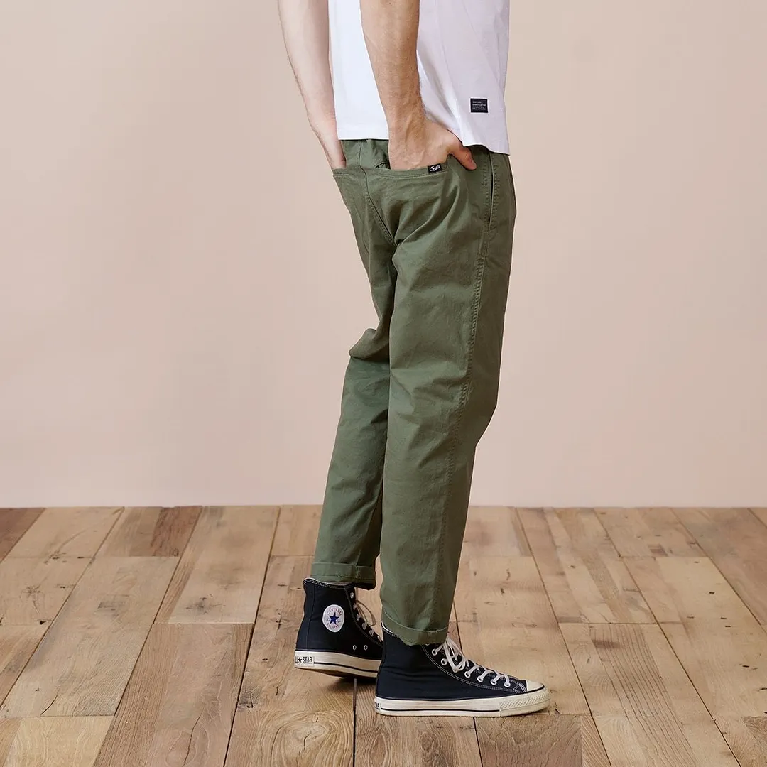 SIMWOOD 2021 Autumn New Loose Tapered Ankle-length Pants Men Casual Hip Hop Streetwear  Plus Size Trousers Quality Clothing