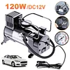 12V Car Tire Pump Cylinder Power System Mini Air Compressor Auto Inflatable Pump