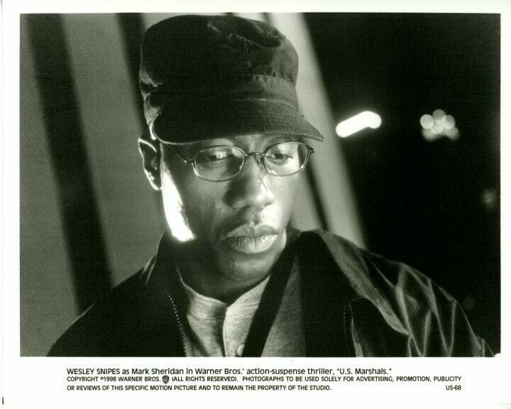 Wesley Snipes U.S. Marshals 1998 Original Press 8X10 Photo Poster painting