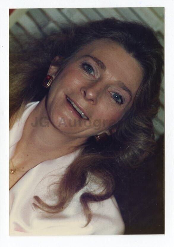 Judy Collins - Candid Photo Poster painting by Peter Warrack - Previously Unpublished