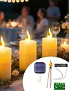 3.7V Flame LED PCB with Battery Box Realistic Flickering Effect Flame Lamp Wick
