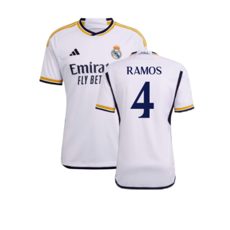 Maillot Real Madrid Sergio Ramos 4 Domicile 2023/2024