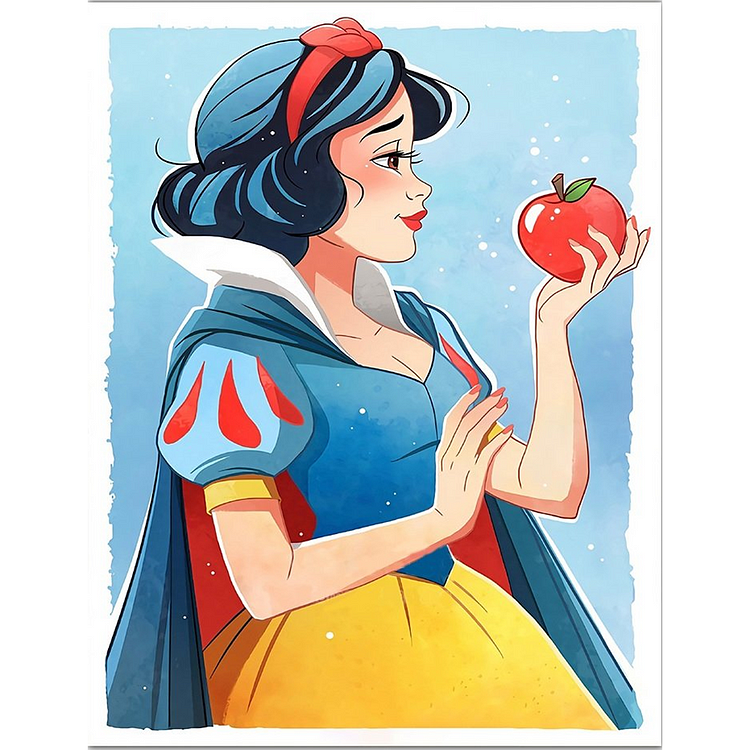 Disney Princess Snow White Character Series 30*40CM(Canvas) Full Round Drill Diamond Painting gbfke