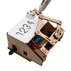 Unassembled Model Motor Wooden DIY Small Hand Controller Educational Toy Plotclock Small Clock Suitable for Arduino