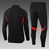 2025/2026 Benfica Half-Pull Training Suit Black Jersey Set