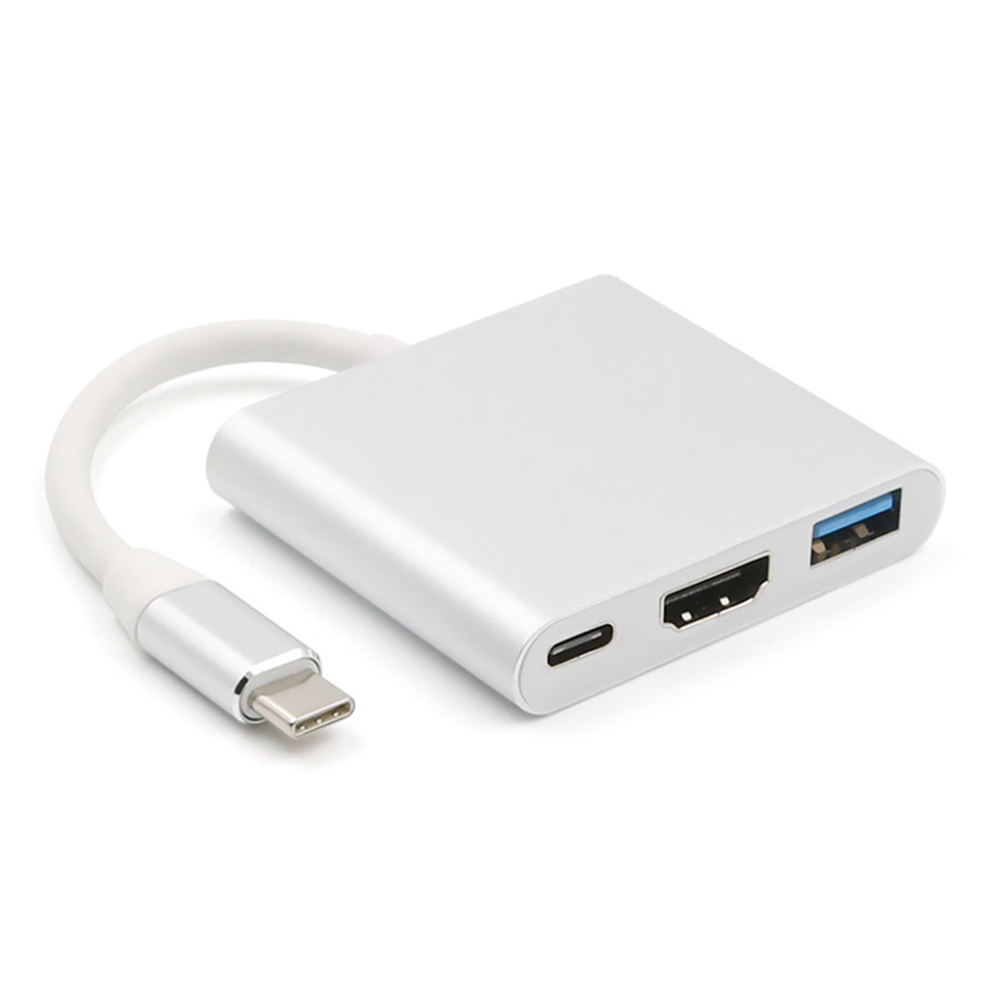 

USB 3.1 Type C to 4K HDMI-compatible USB 3.0 USB C Adapter for MacBook Laptop Phone, 501 Original