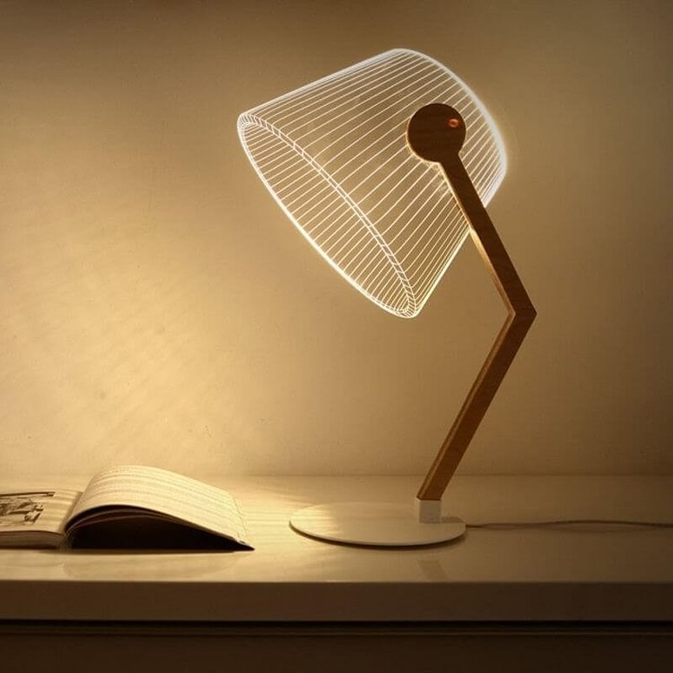 3D Vision LED Table Lamp CSTWIRE